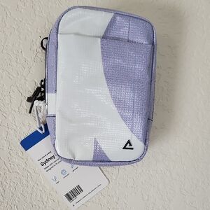 Sydney Sling Bag Stylish Purple and White NWT